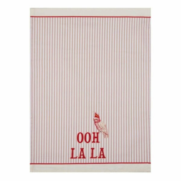 Tarifa 18 x 25 in. Ooh La La Kitchen Towel, 4PK TA3673712